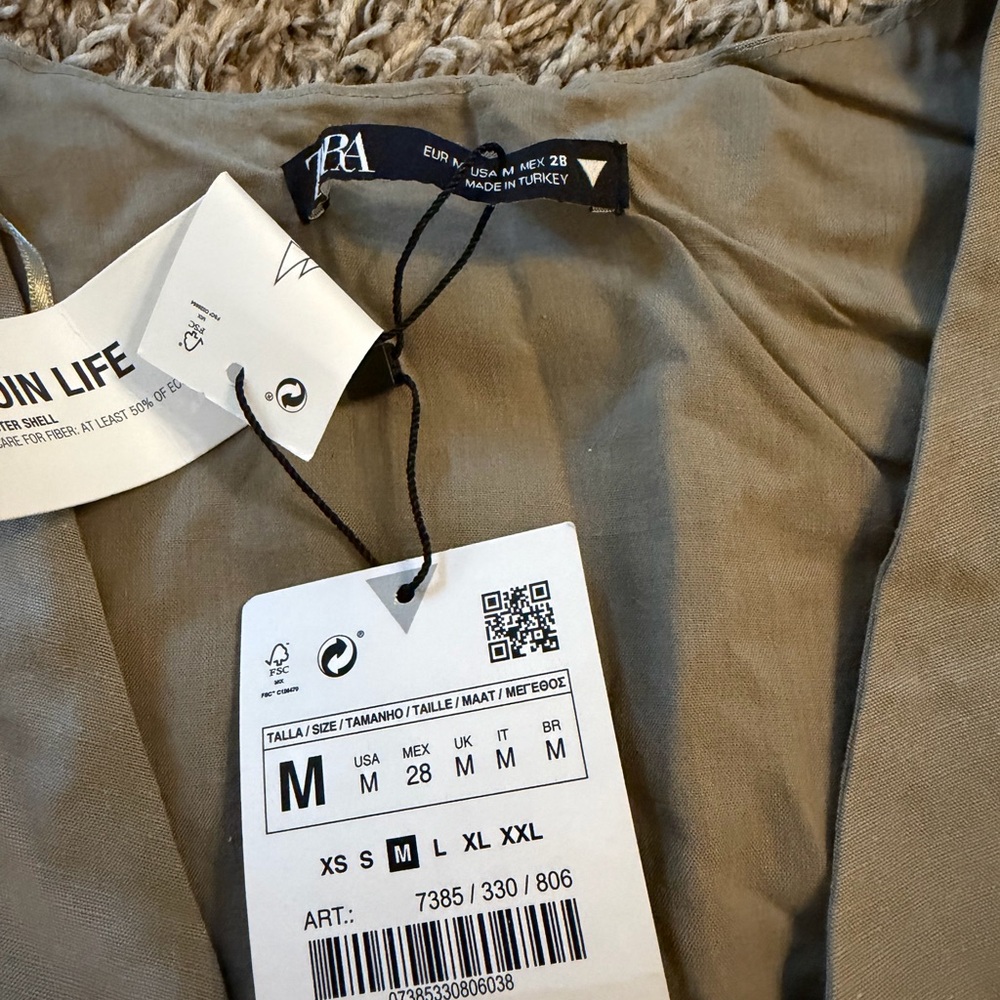 Zara Cutout Bodycon Mini Dress - Picture 4 of 7
